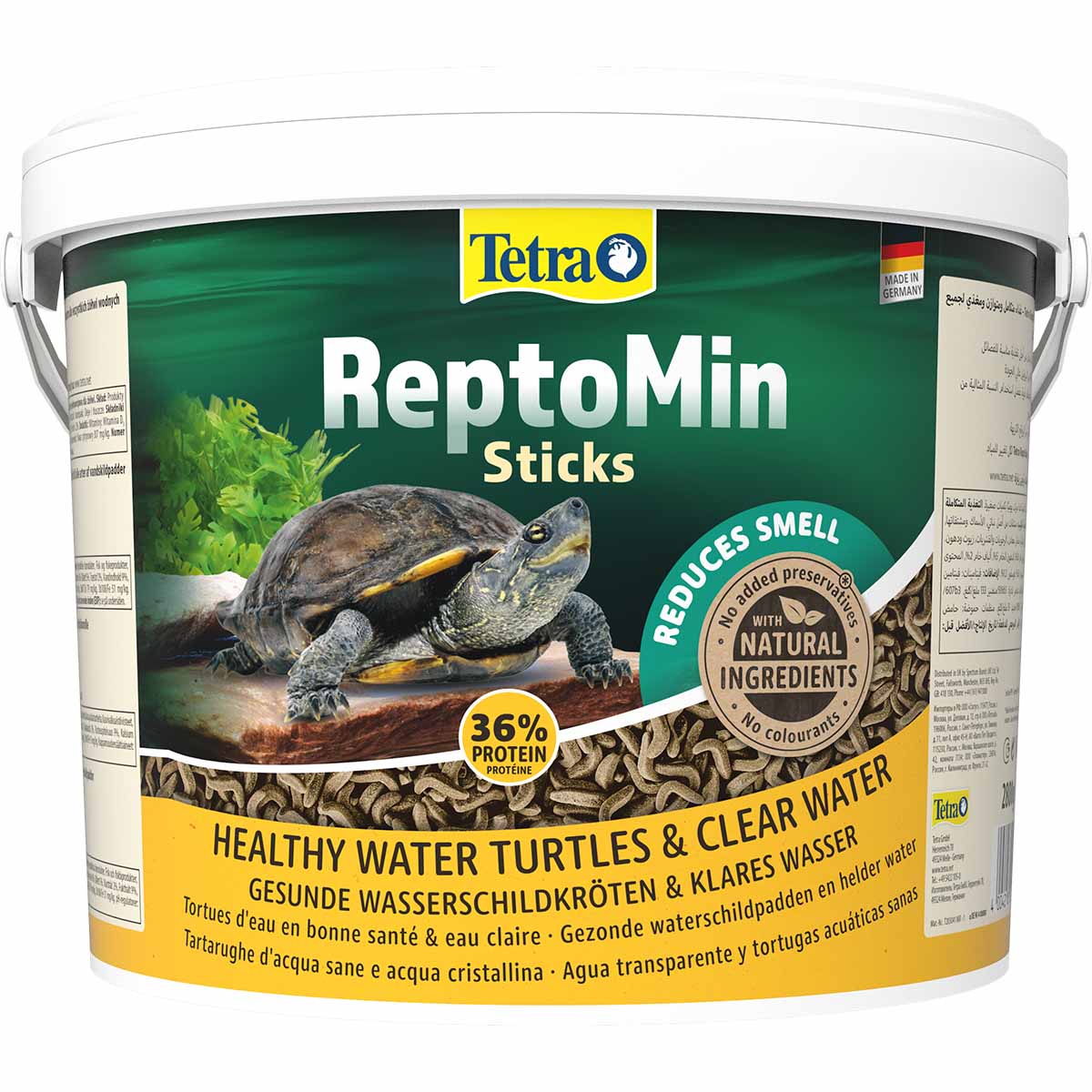 Tetra ReptoMin Sticks Wasserschildkrötenfutter 10 l