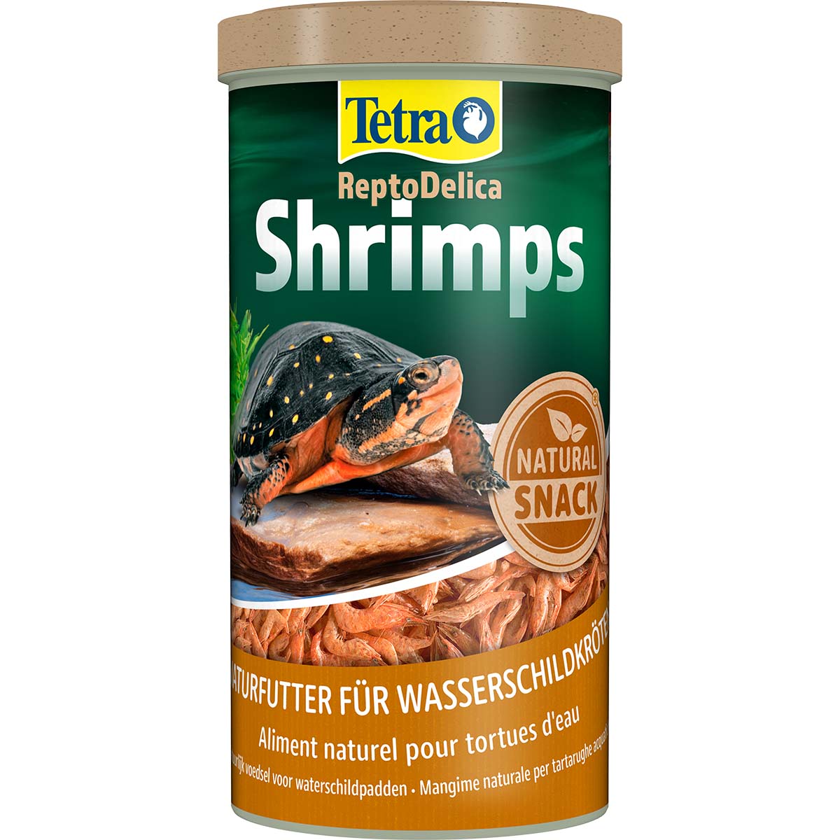 Tetra ReptoDelica Shrimps Wasserschildkrötenfutter 1 L