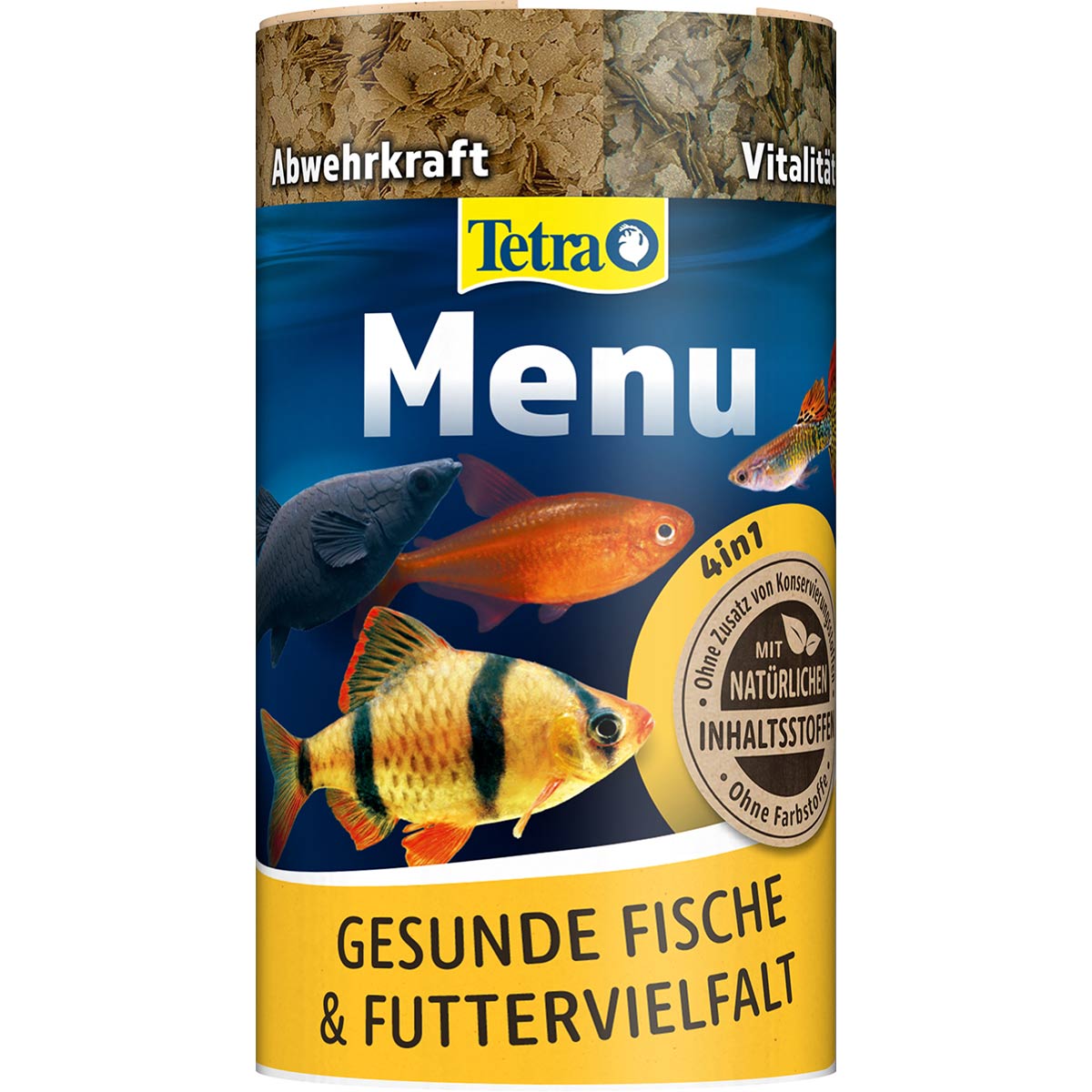 Tetra TetraMIn Futtermix Menü