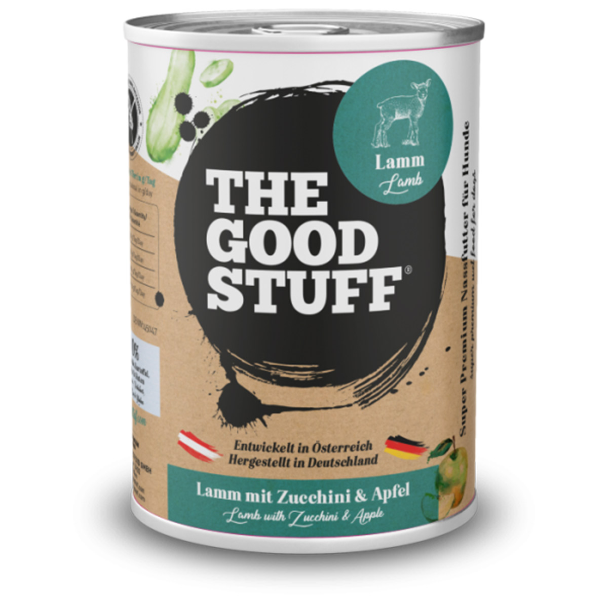 Levně The Goodstuff Adult jehněčí maso s cuketou a jablkem 6 × 400 g