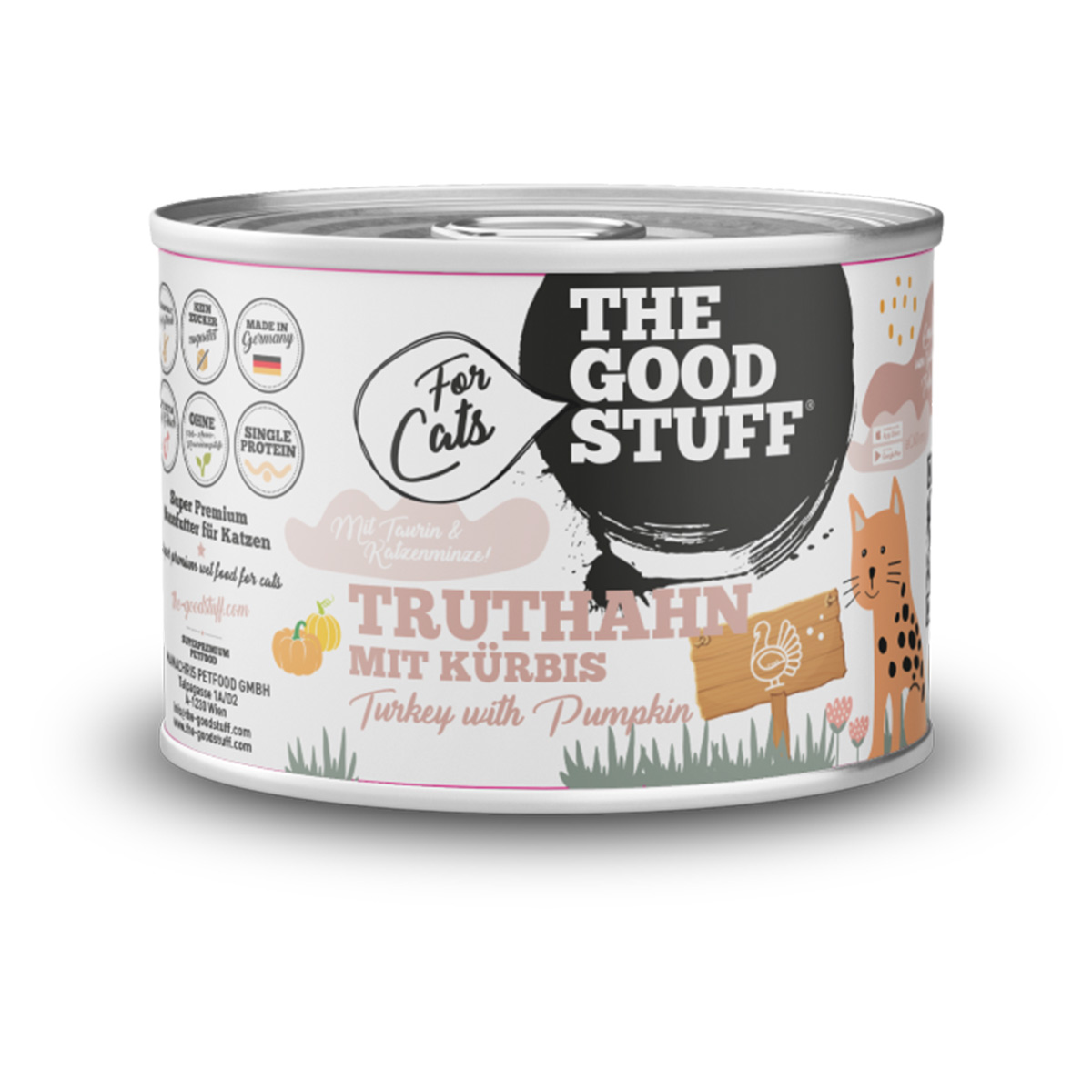 Levně The Goodstuff Adult krocan s dýní 6× 200 g