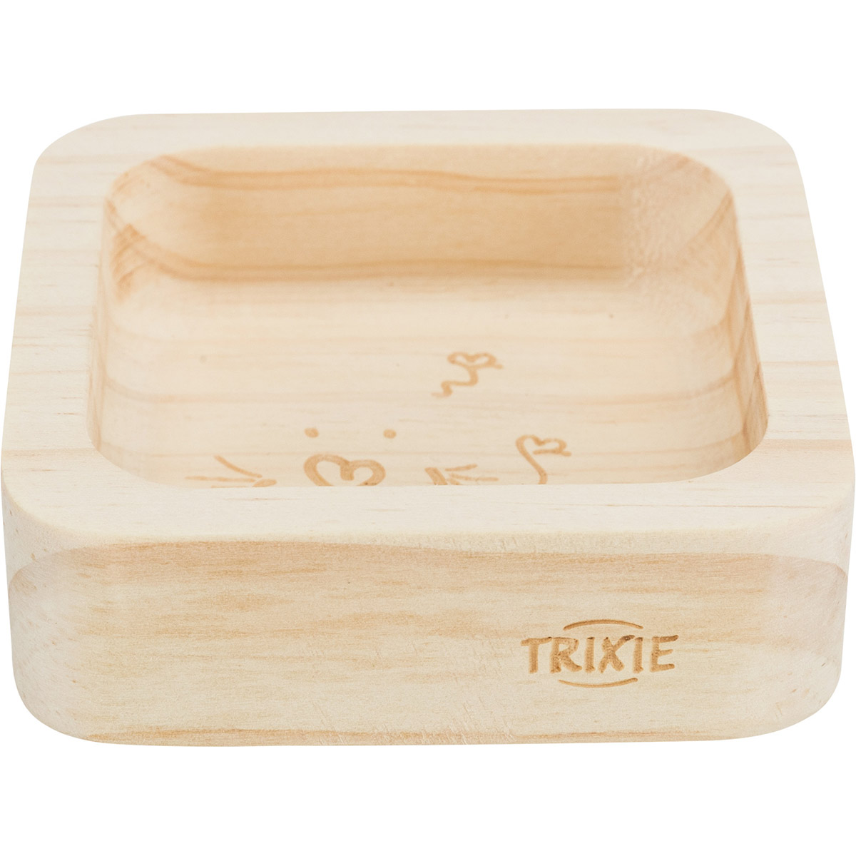 Levně Trixie dřevěná miska 11 × 11 cm