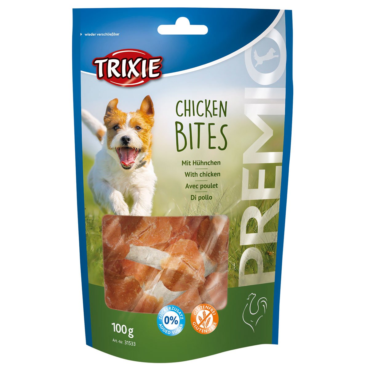 Levně Trixie PREMIO Chicken Bites 10 × 100 g