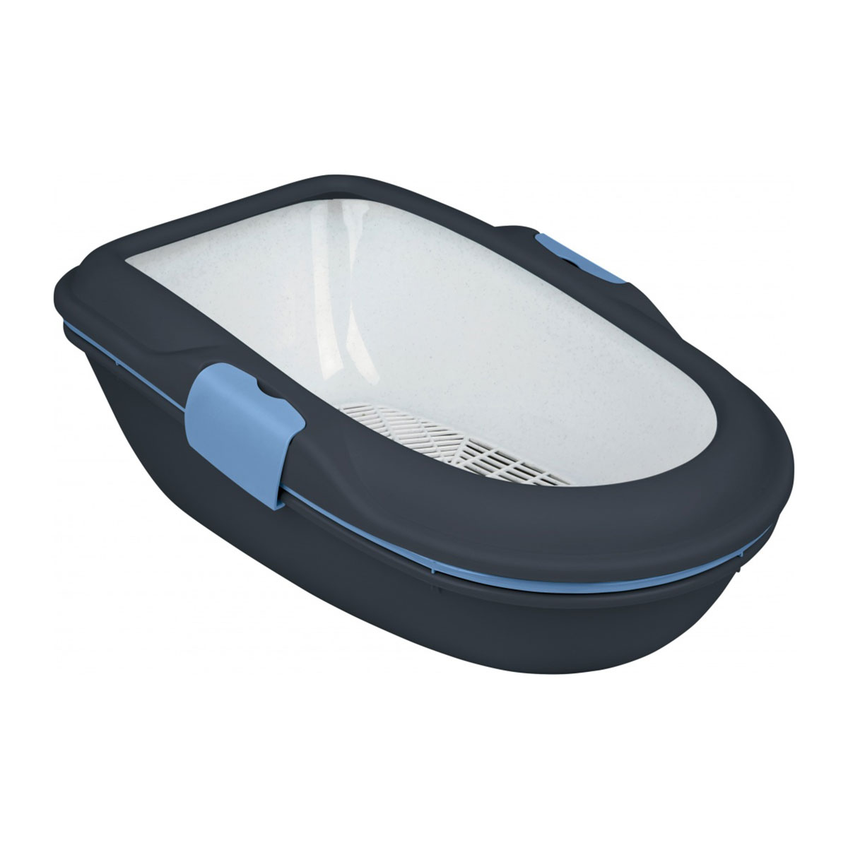 Trixie Katzentoilette Berto pastellblau | Rückläufer