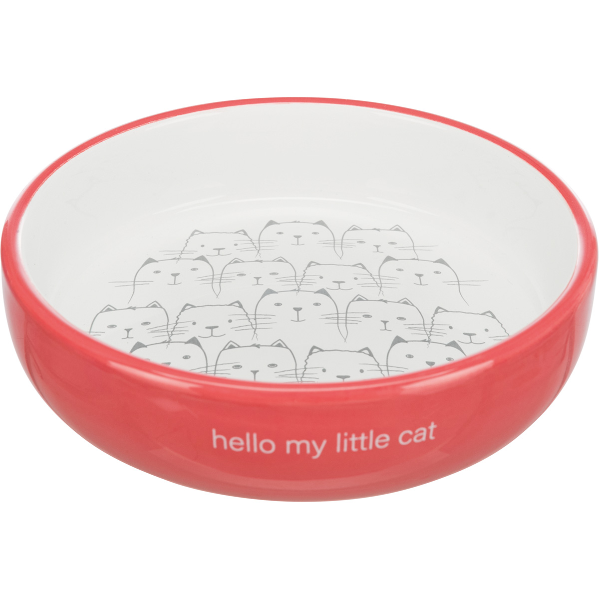 Trixie keramická miska pro krátkonosé kočky černobílá 0,3 l