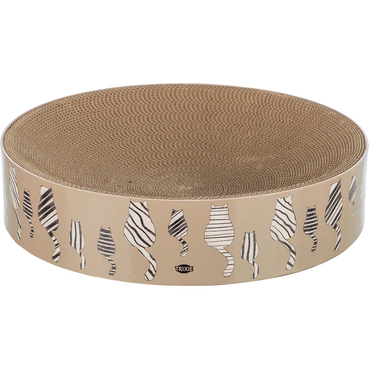 TRIXIE Kratzpappe rund mit Katzenminze, ø 45 × 10 cm