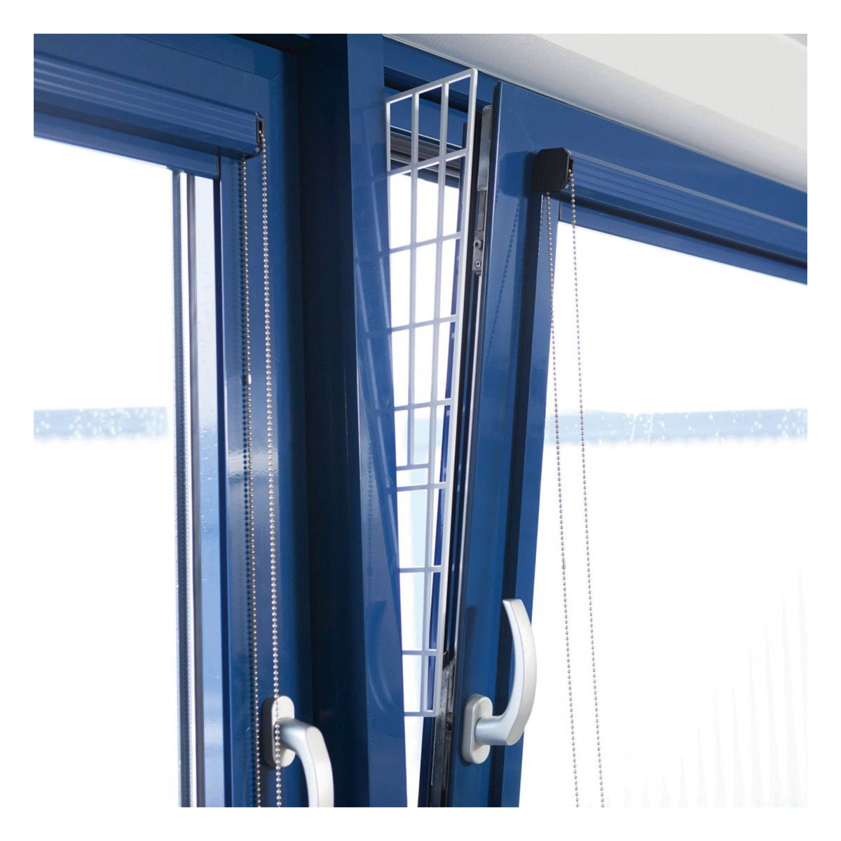 Trixie Schutzgitter für Fenster Seitenteil 62×16/7cm weiß