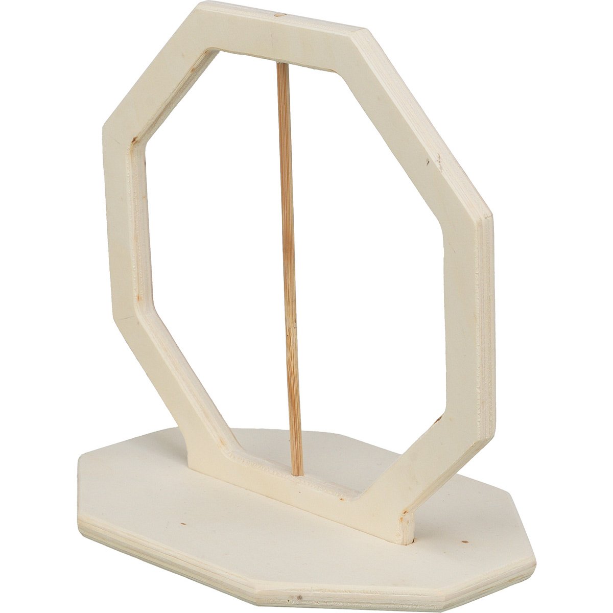 Trixie Futter-Ring aus Holz, 17 x 12 x 17 cm
