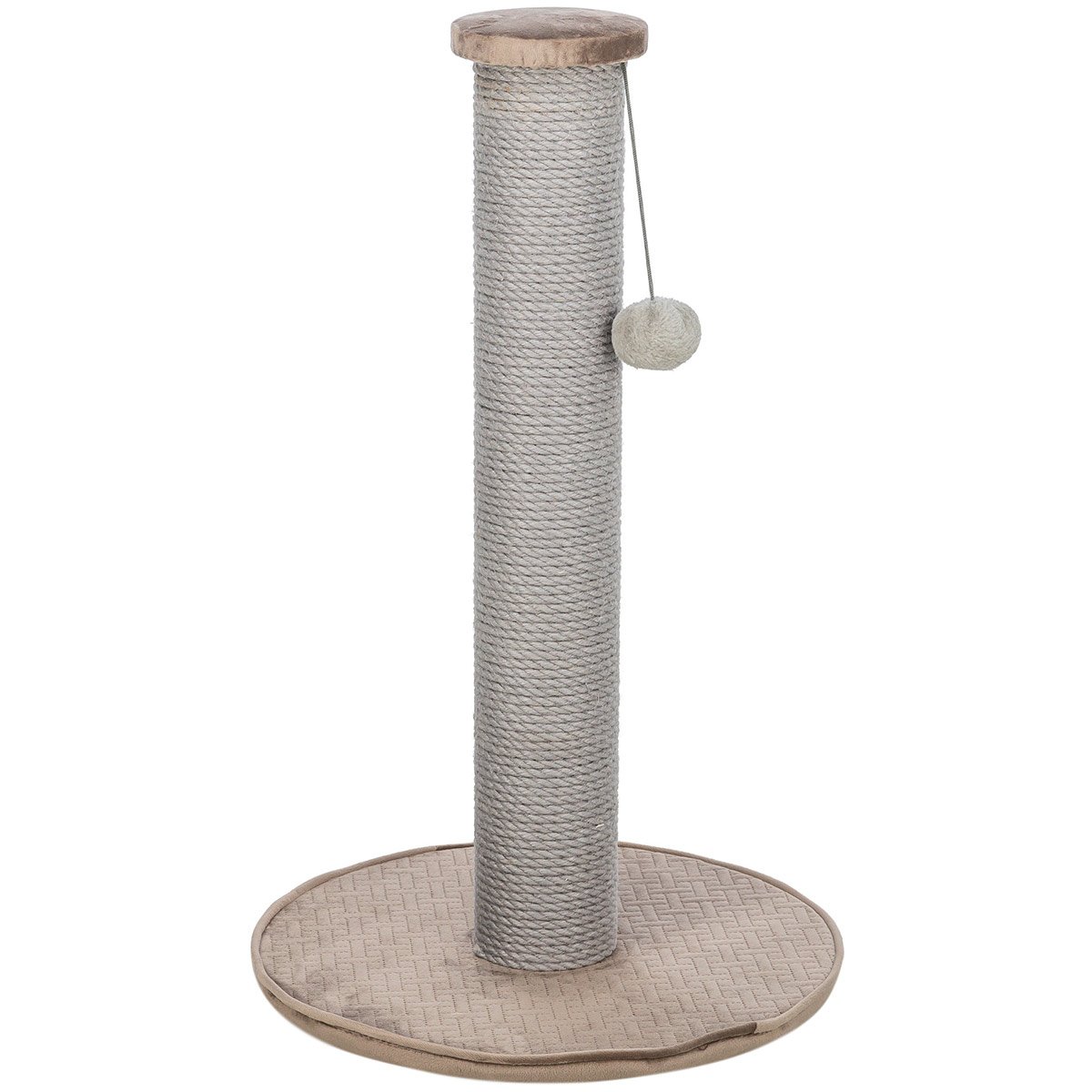 Trixie Kratzstamm Livia mit Samt in taupe, 64 cm