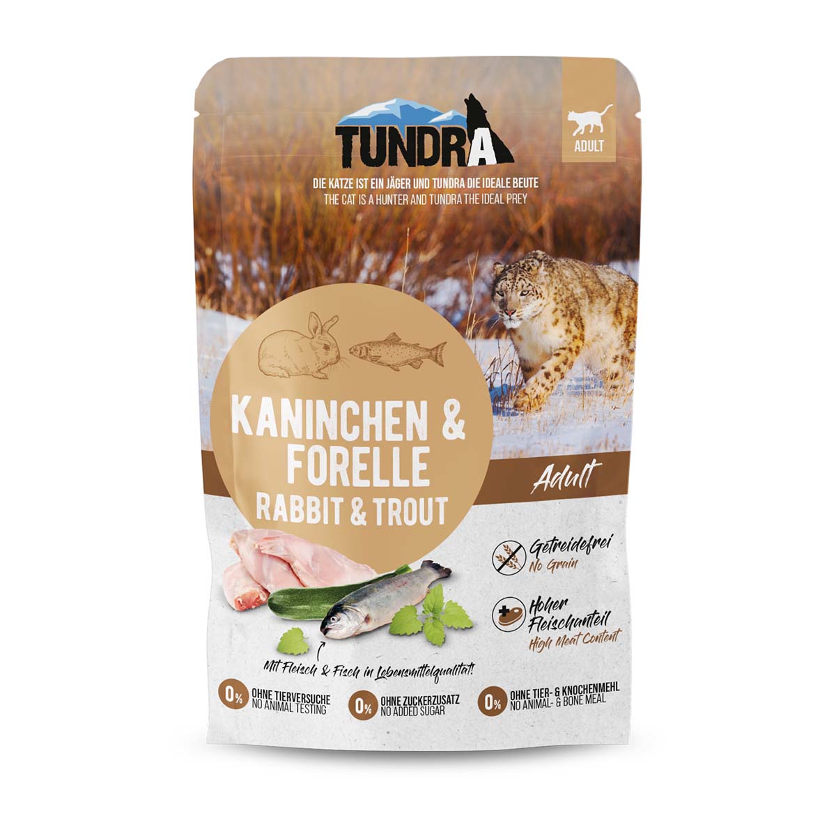 Tundra Cat Pouchpack Kaninchen &amp; Forelle