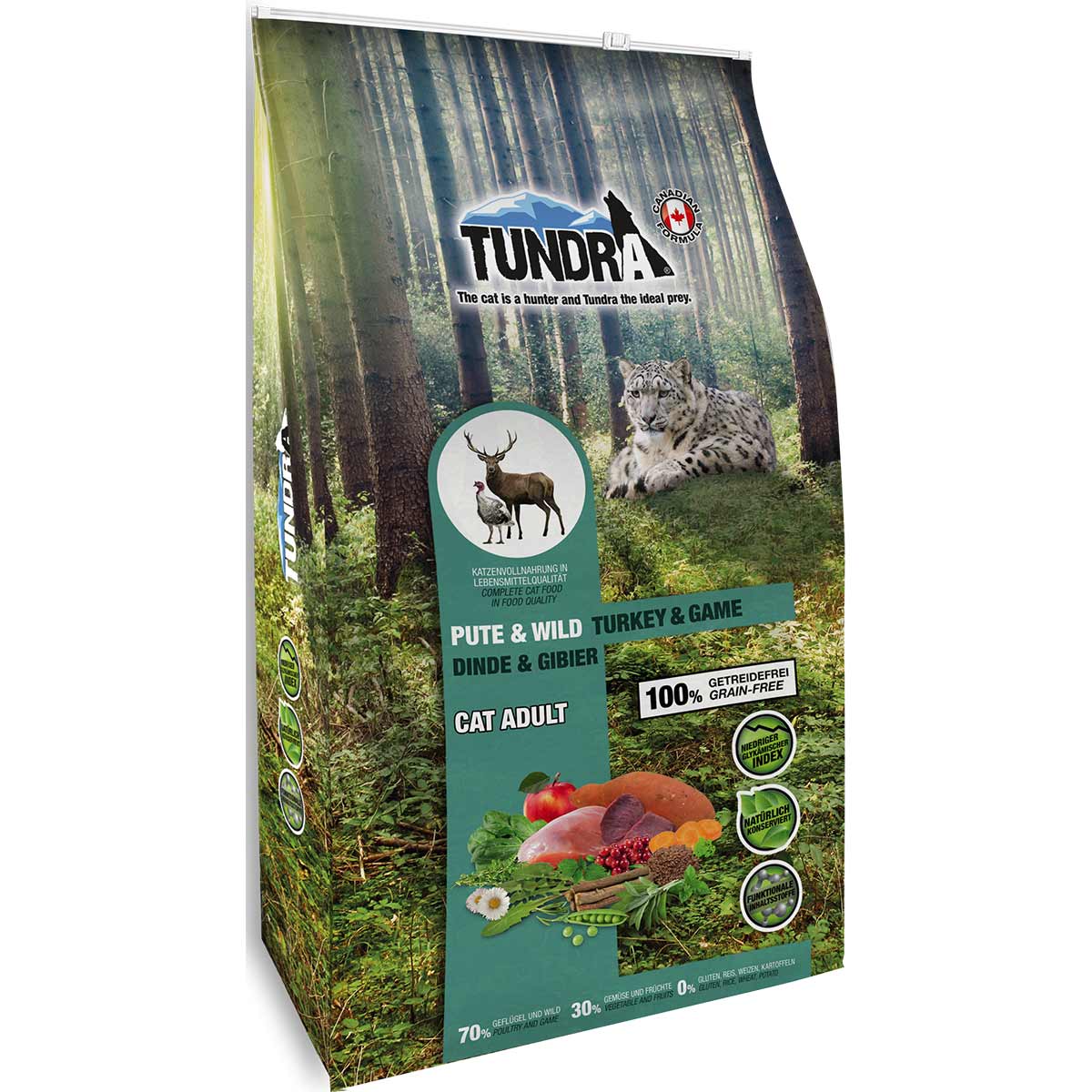 Levně Tundra Cat Turkey & Game 2 × 6,8 kg