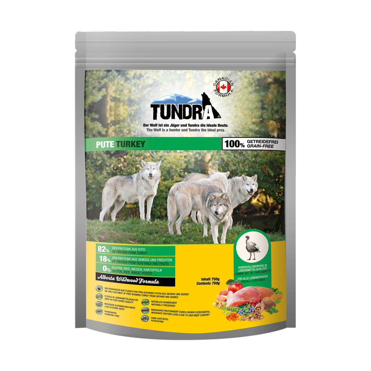 Tundra granule s krůtím masem 2x11,34kg