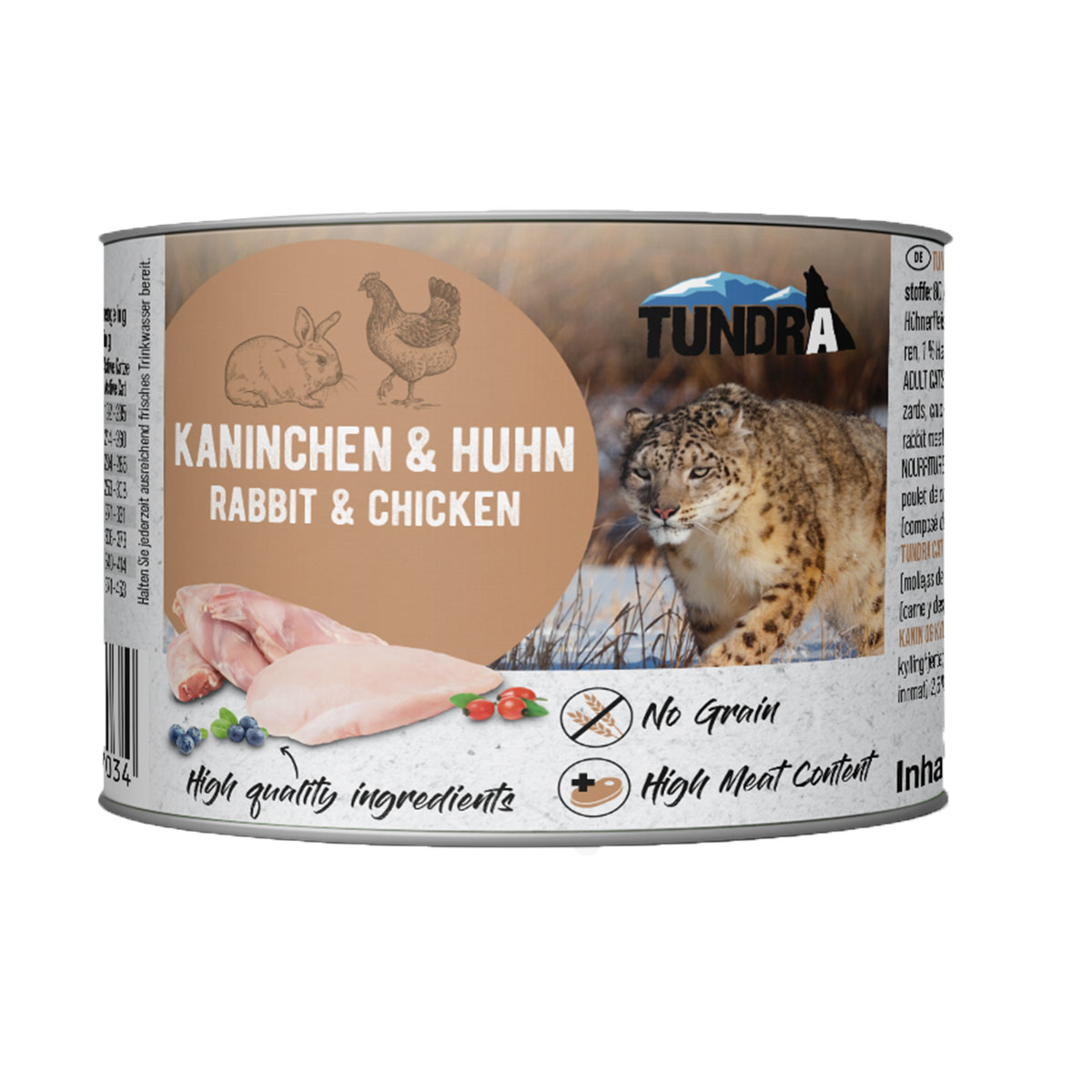 Levně Tundra Cat králík a kuře 6× 200 g