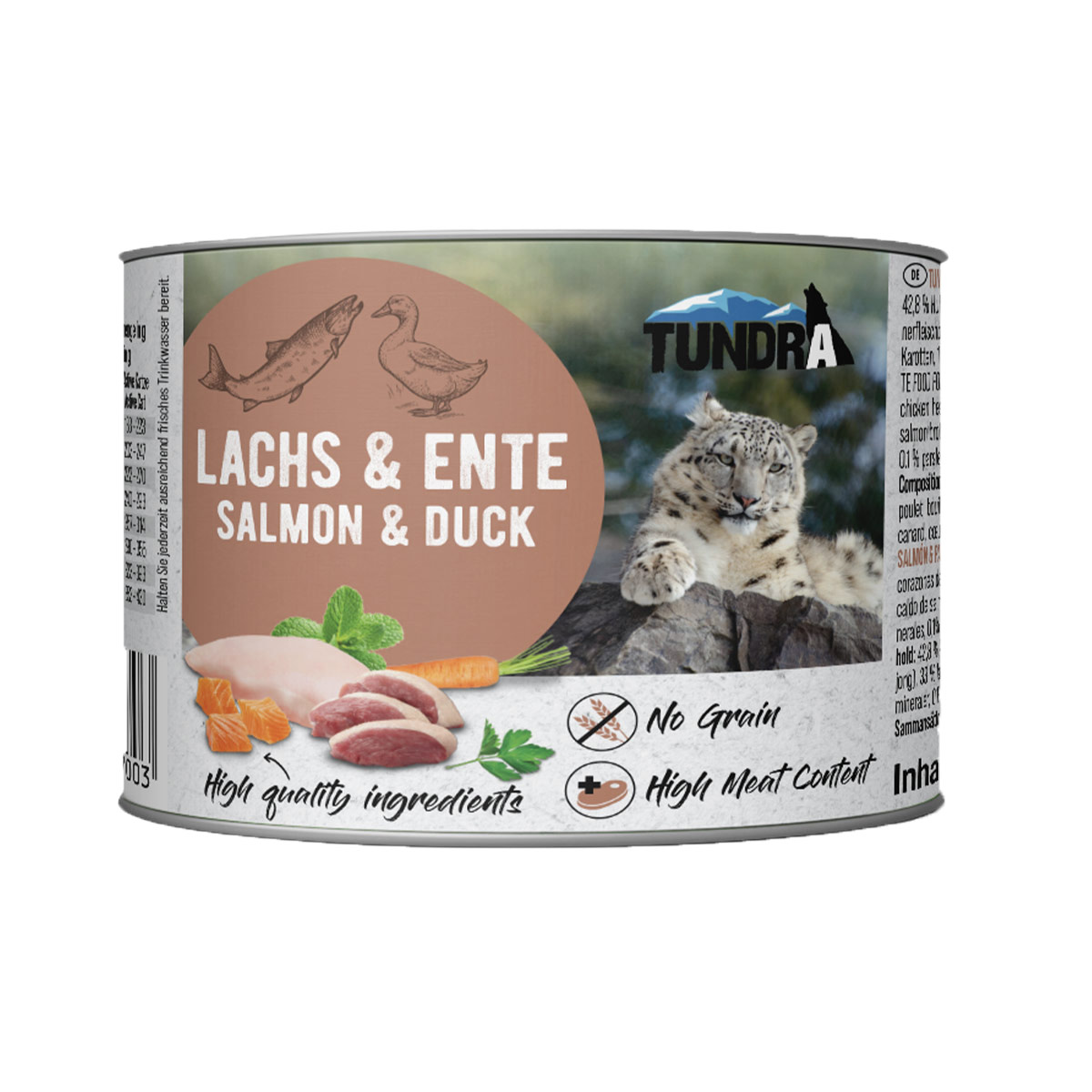 Levně Tundra Cat losos a kachna 6× 200 g