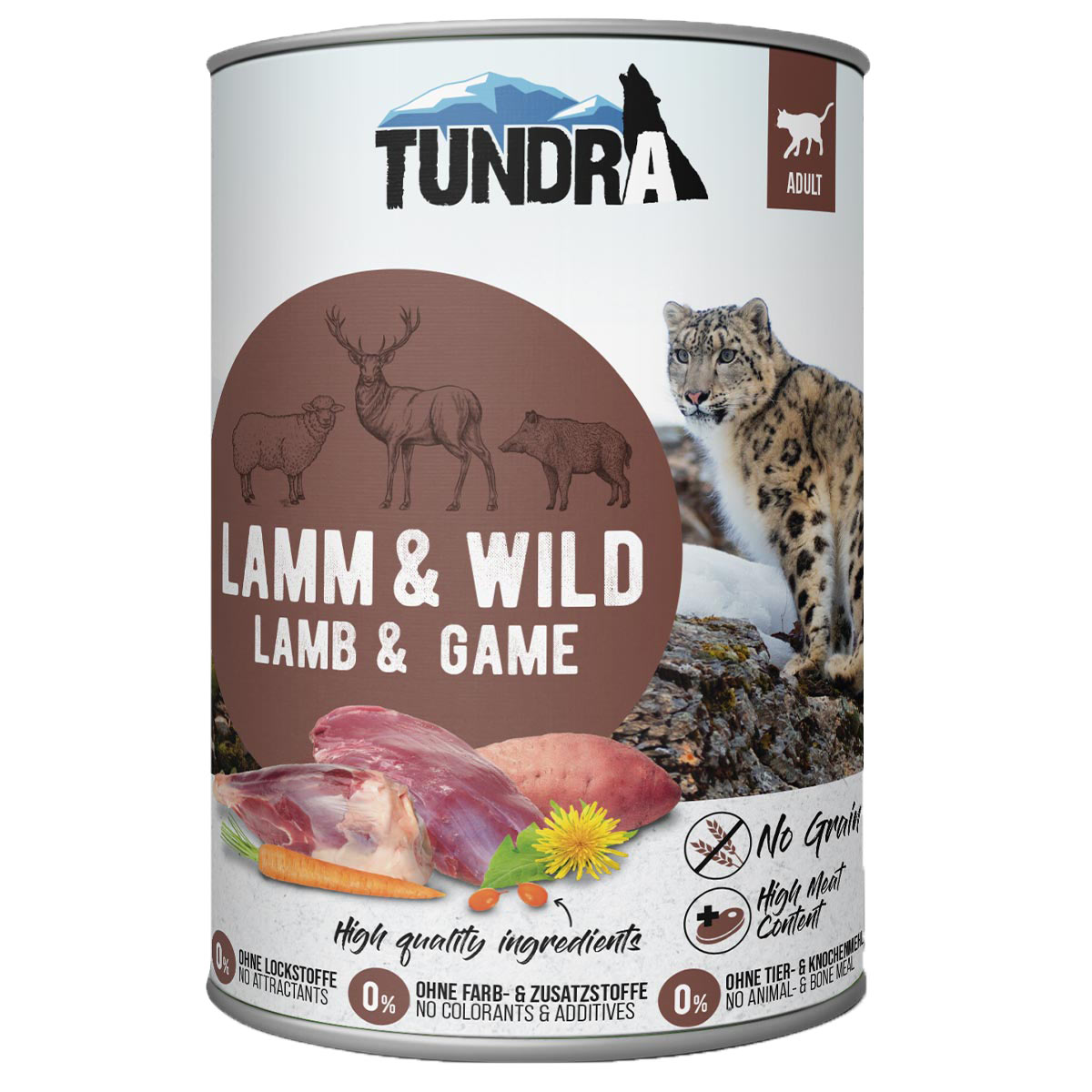 Tundra Cat Lamm & Wild 6x400g