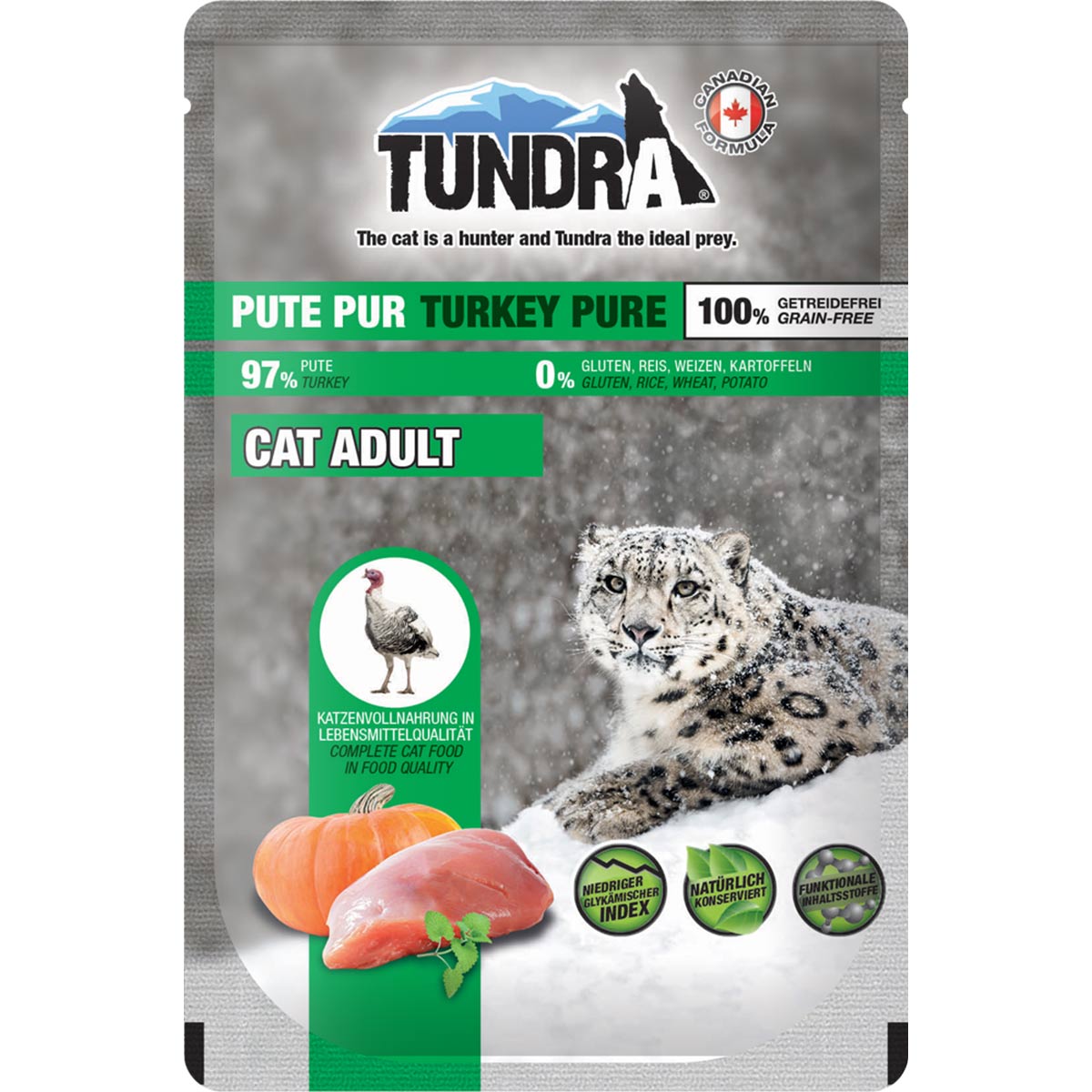 Levně Tundra Cat Pouchpack Pur krůtí 16× 85 g