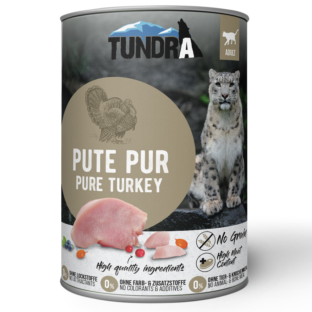 Levně Tundra Cat čisté krůtí maso 6 × 400 g