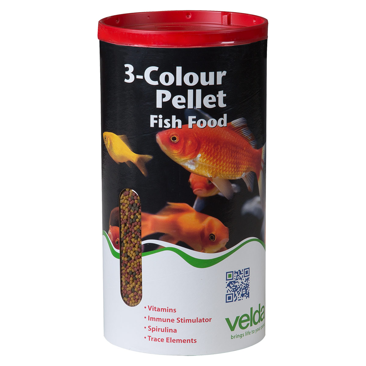 Levně Velda 3-Colour Pellet Food 1250 ml