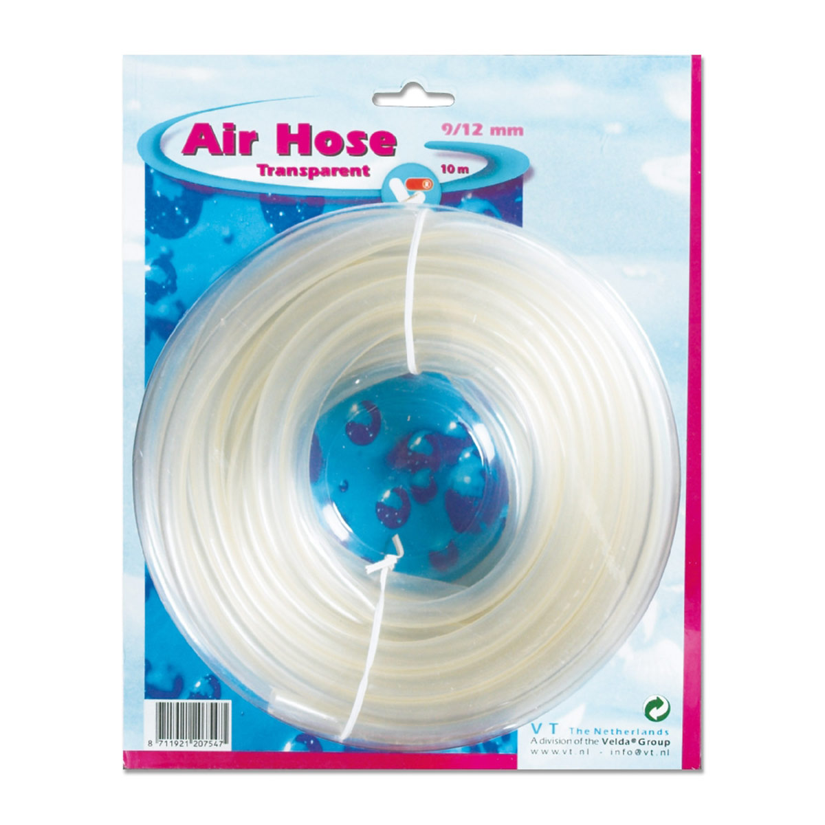 Velda vzduchová hadice VT Air Hose transparentní 9/12 mm 10 m