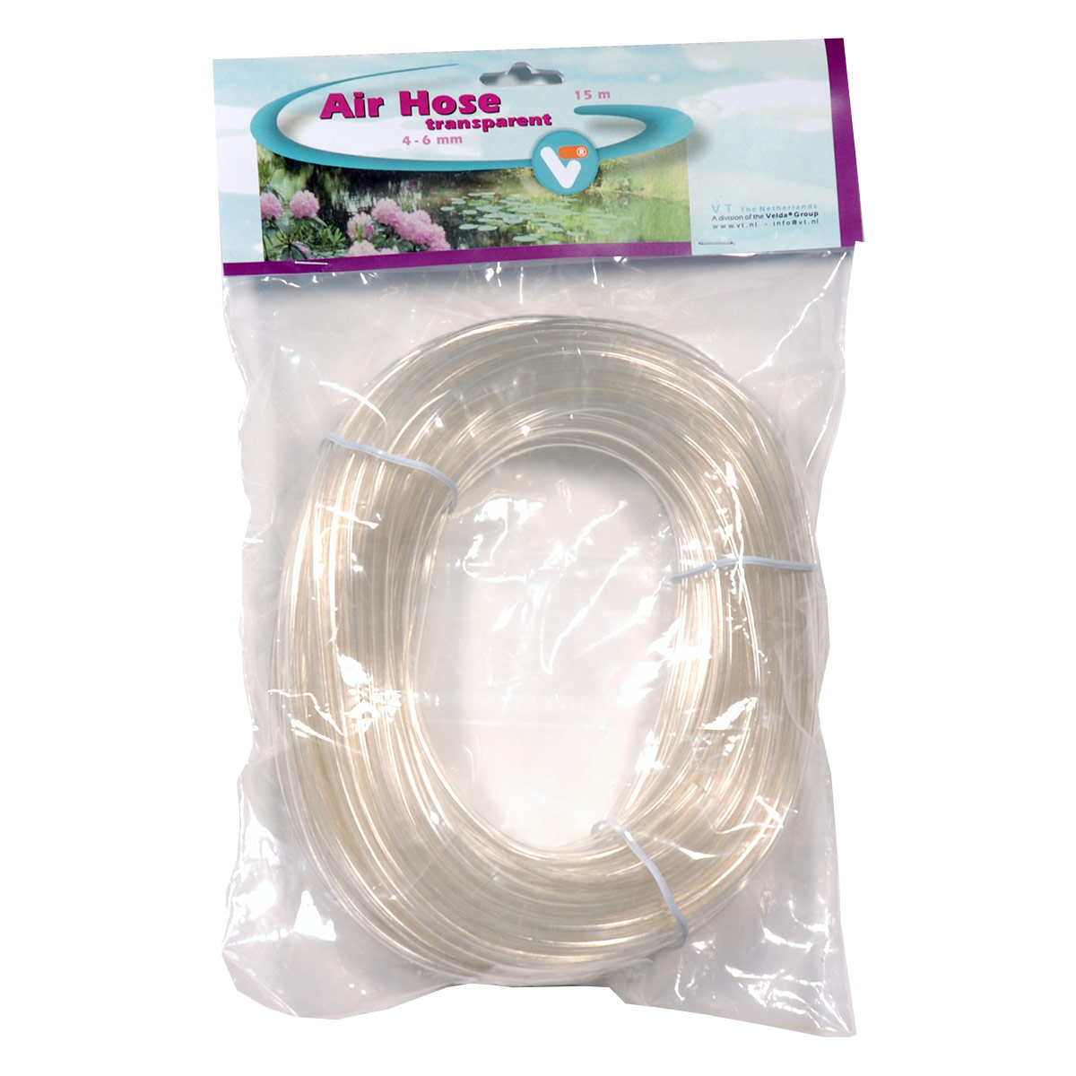 Velda vzduchová hadice VT Air Hose transparentní 4/6 mm 15 m