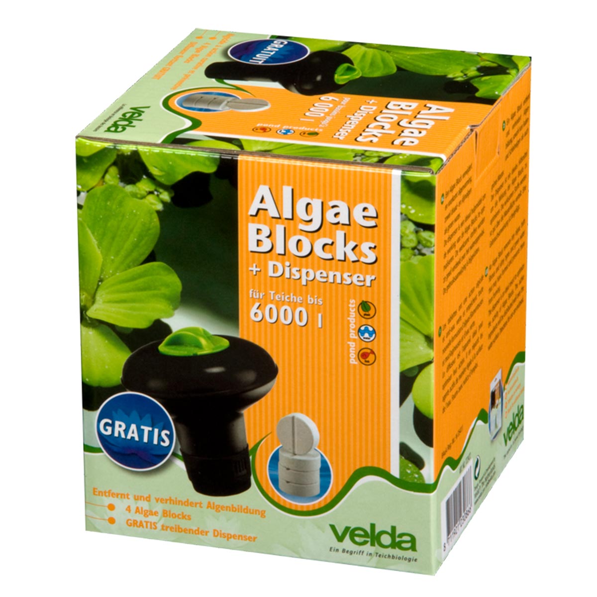 Levně Velda Algae Block proti řasám + dávkovač