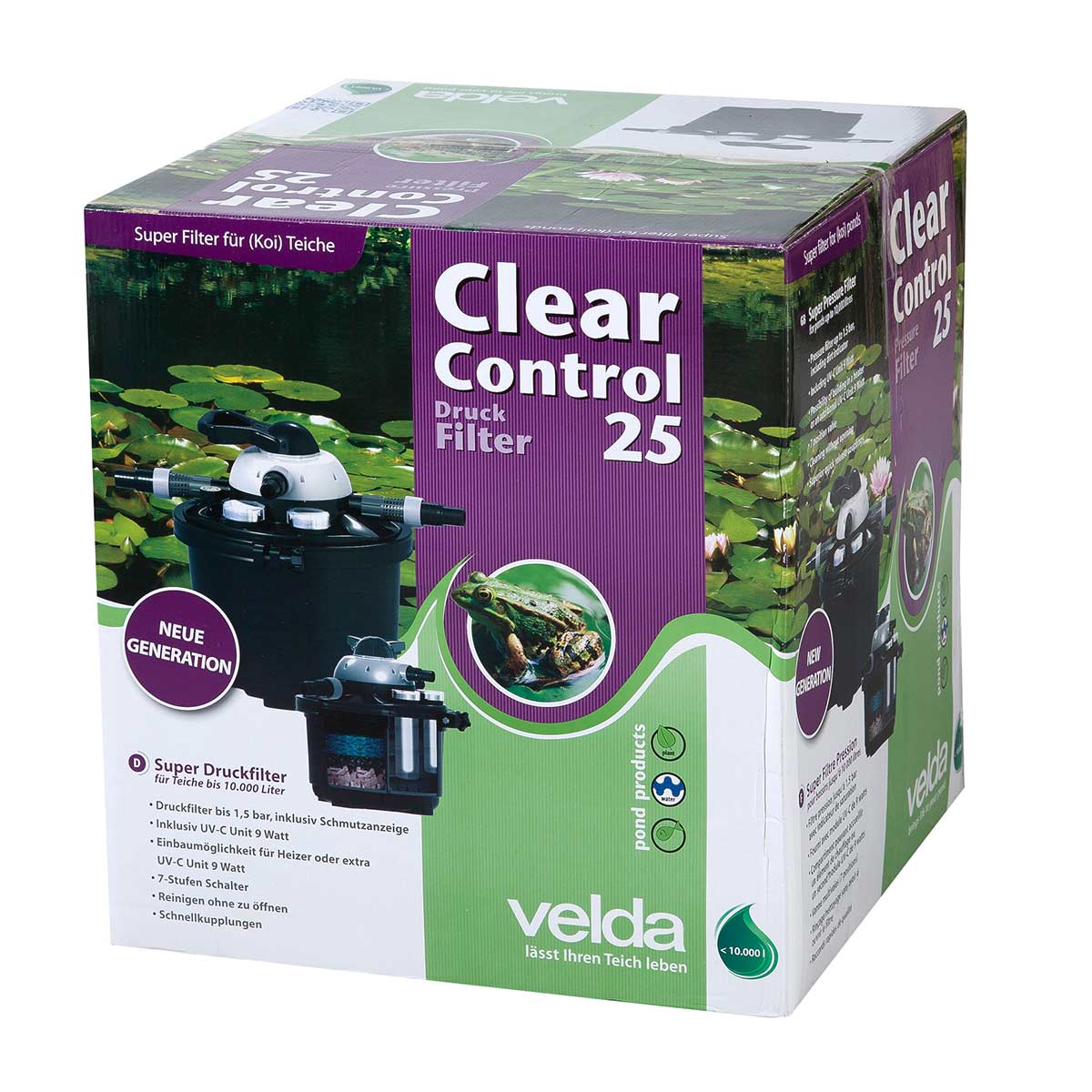 Velda Clear Control 25 + 9 W UV-C