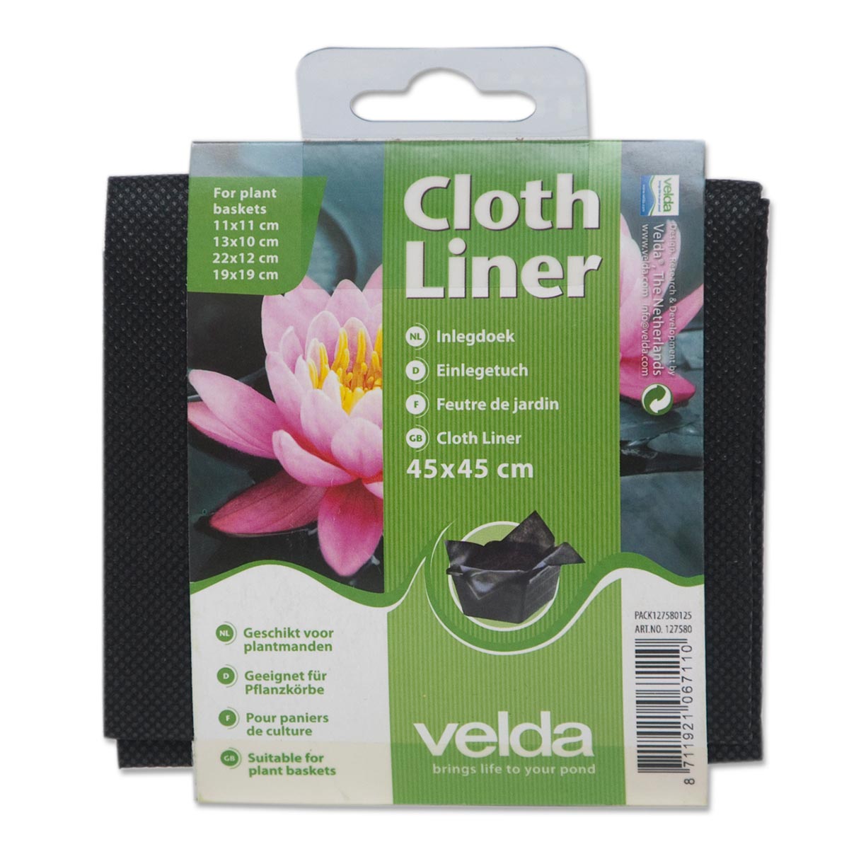 Velda Cloth Liner (tkanina do sázecích košů) 45 × 45 cm
