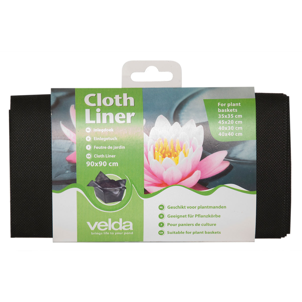 Levně Velda Cloth Liner (tkanina do sázecích košů) 90 × 90 cm