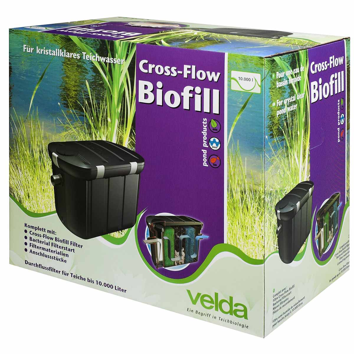 Velda filtr Cross-Flow Biofill + 18 W UV-C