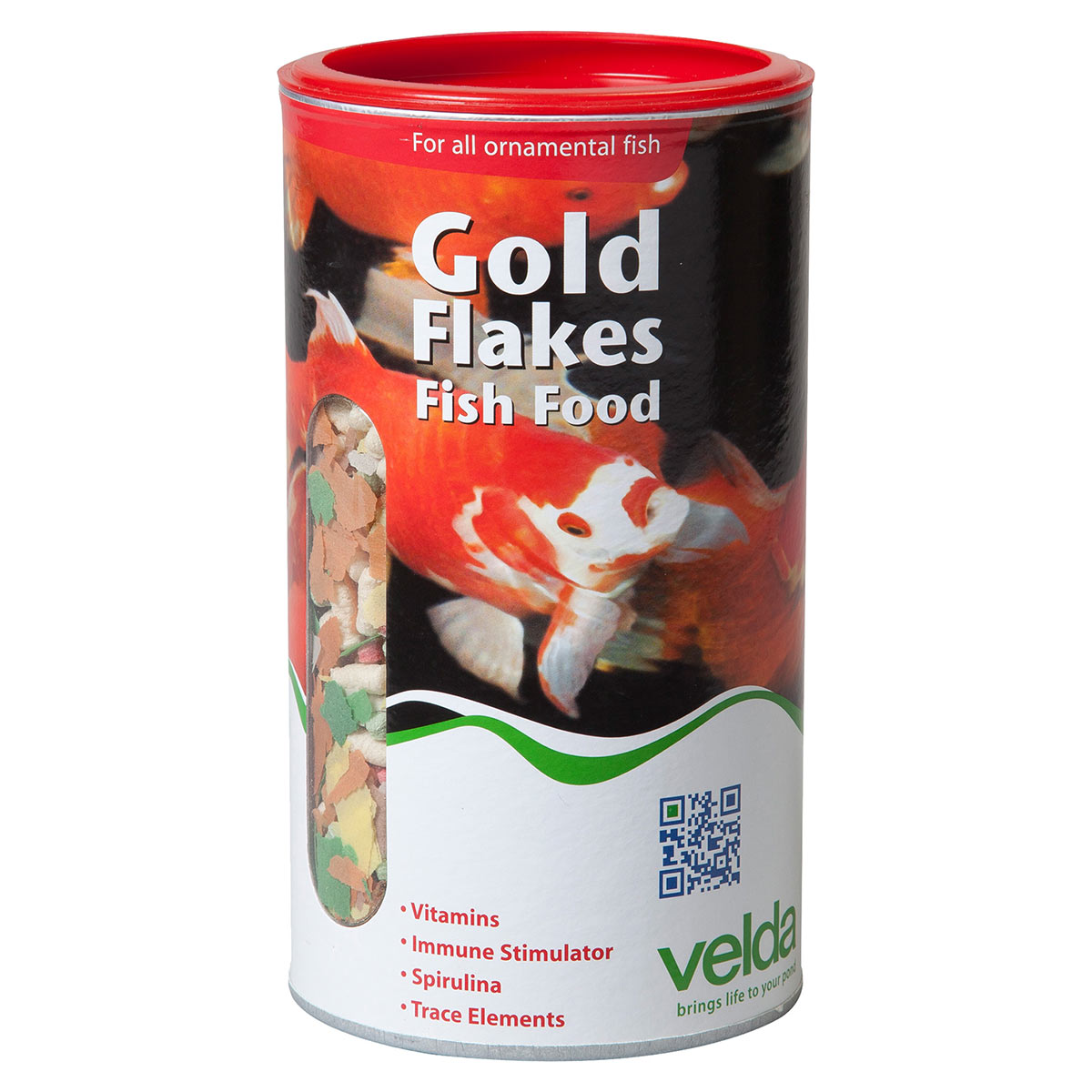 Levně Velda Gold Flakes Fish Food 1250 ml