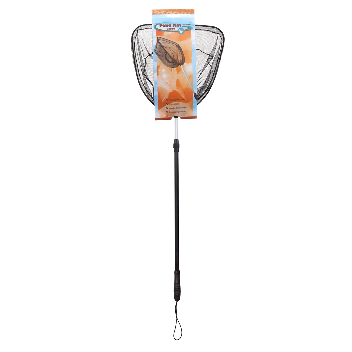 Velda síťka VT Pond Net s teleskopickou násadou 35 × 35 cm