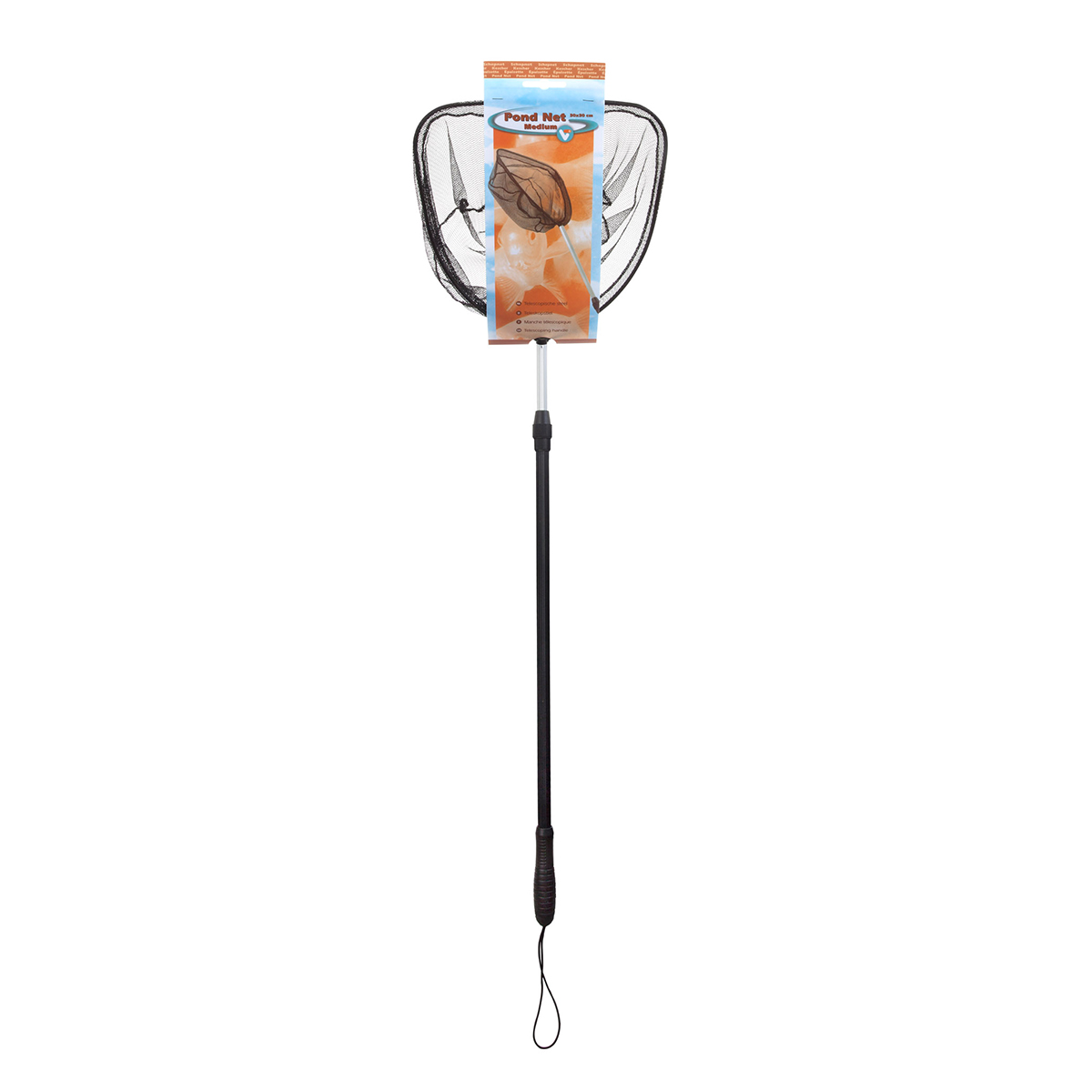 Velda síťka VT Pond Net s teleskopickou násadou 30 × 30 cm
