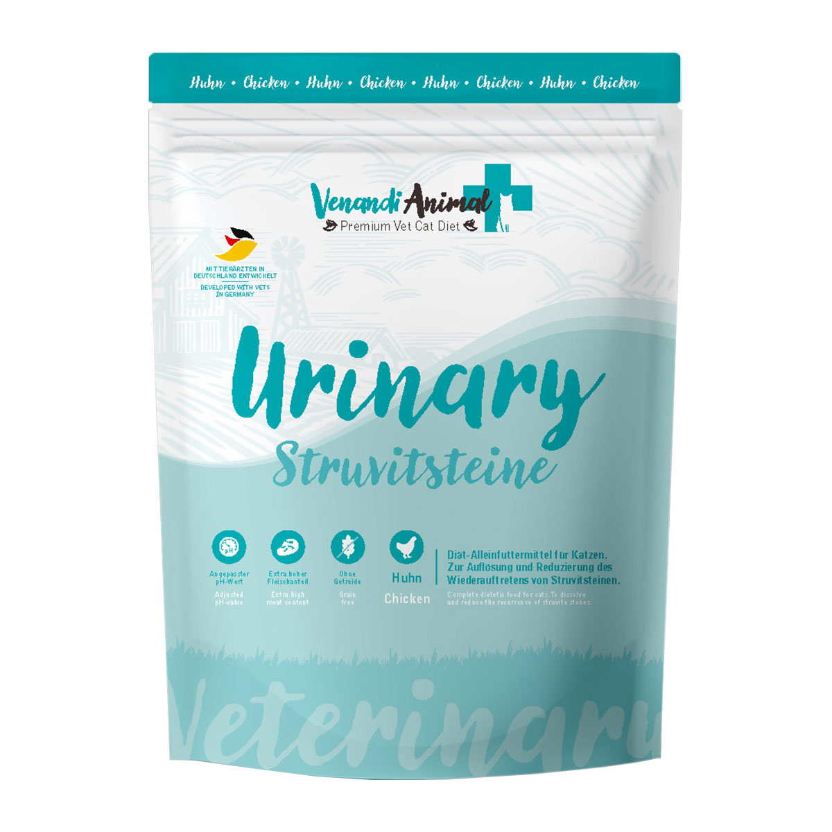 Venandi Animal Vet Diät Urinary Struvitsteine 1,5kg