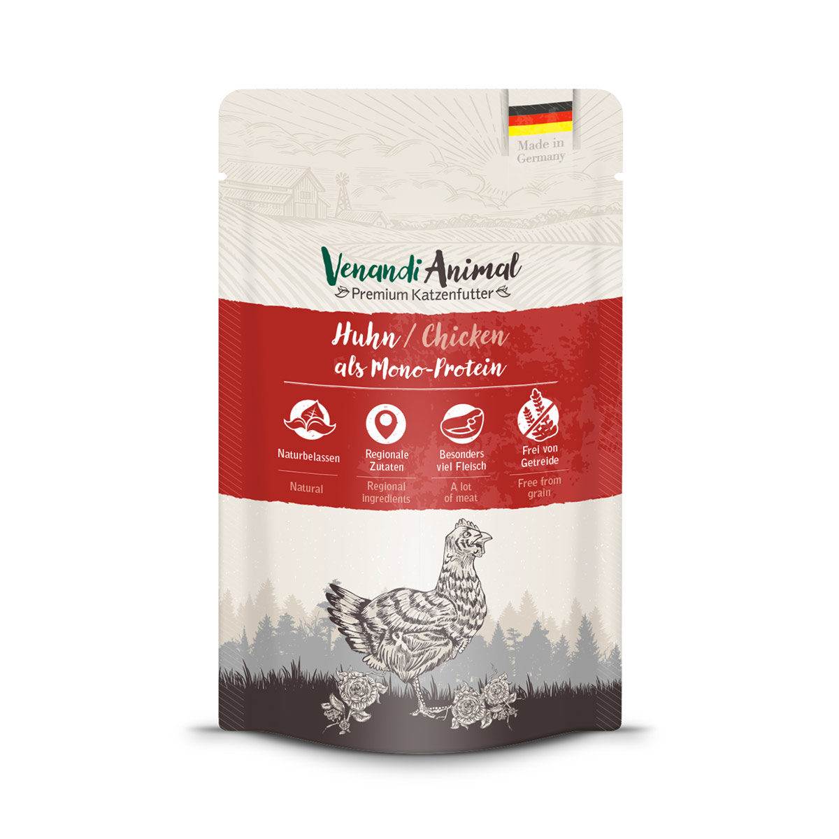 Levně Venandi Animal – kuře jako monoprotein 12 × 125 g