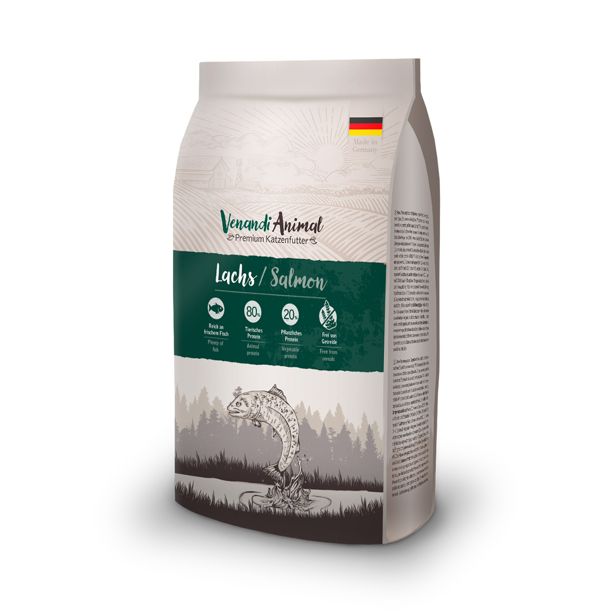Venandi Animal – losos 4× 1,5 kg