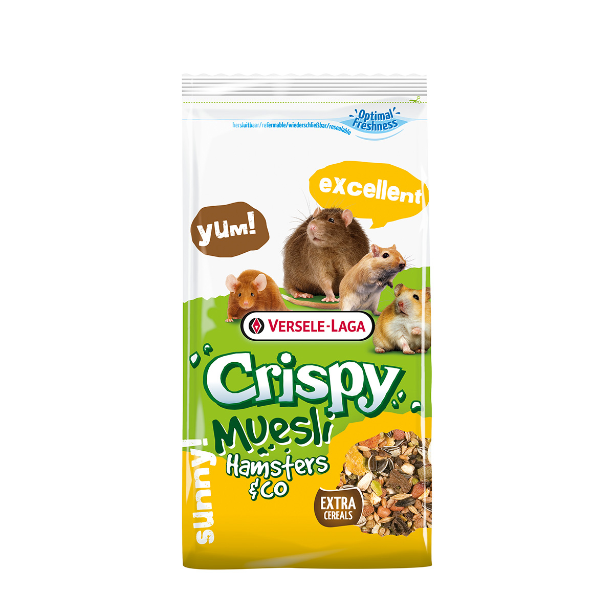 Versele Laga Crispy Muesli - Hamsters & Co 2x2,75kg