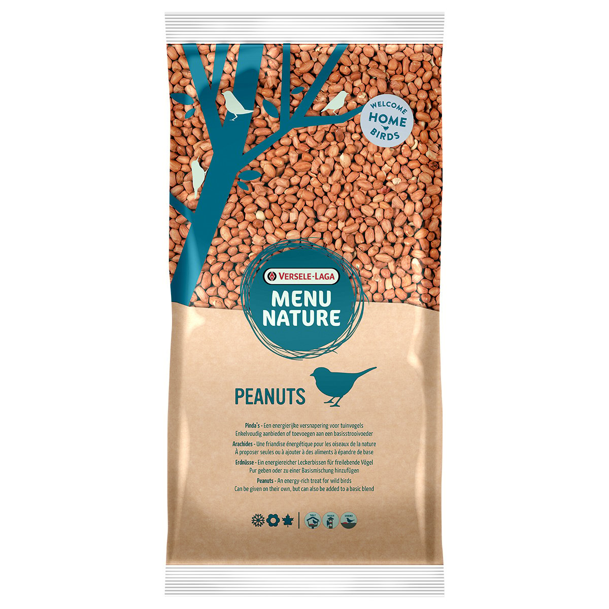 Levně Versele Laga Menu Nature arašídy 2 kg 2kg