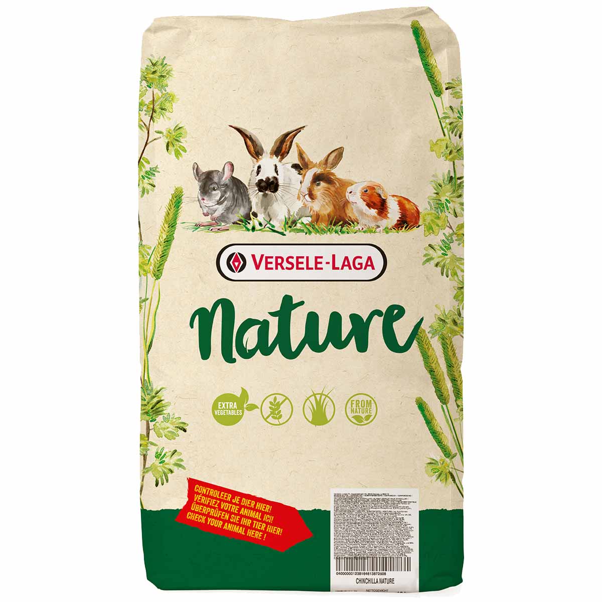 Versele Laga Nature činčila 9 kg