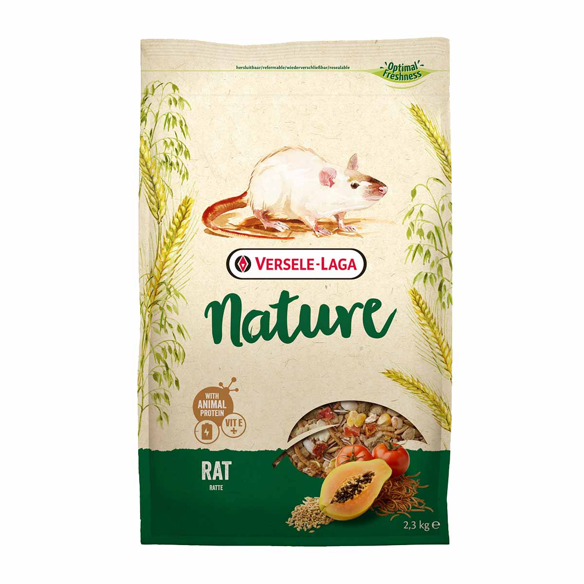 Versele Laga Nature pro potkany, 2,3 kg