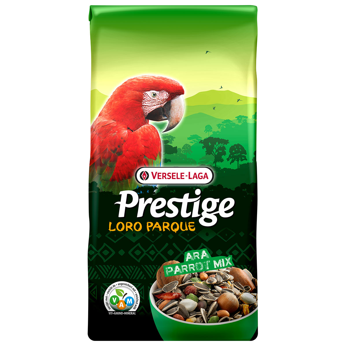 Levně Versele Laga Prestige Loro Parque Ara Parrot Mix, 15 kg