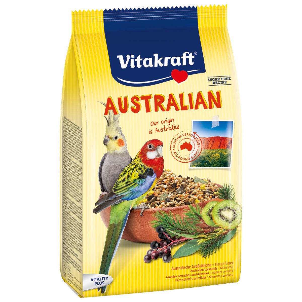 Levně Vitakraft Australian hlavní krmivo pro velké papoušky 750 g