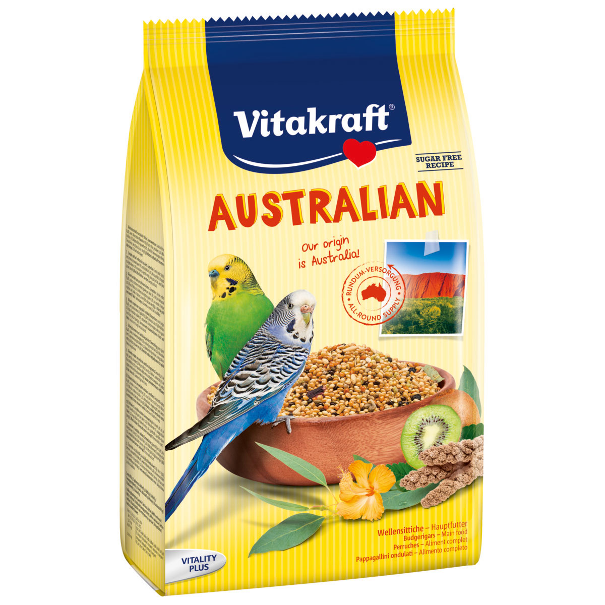 Levně Vitakraft Australian hlavní krmivo pro andulky 5× 800 g