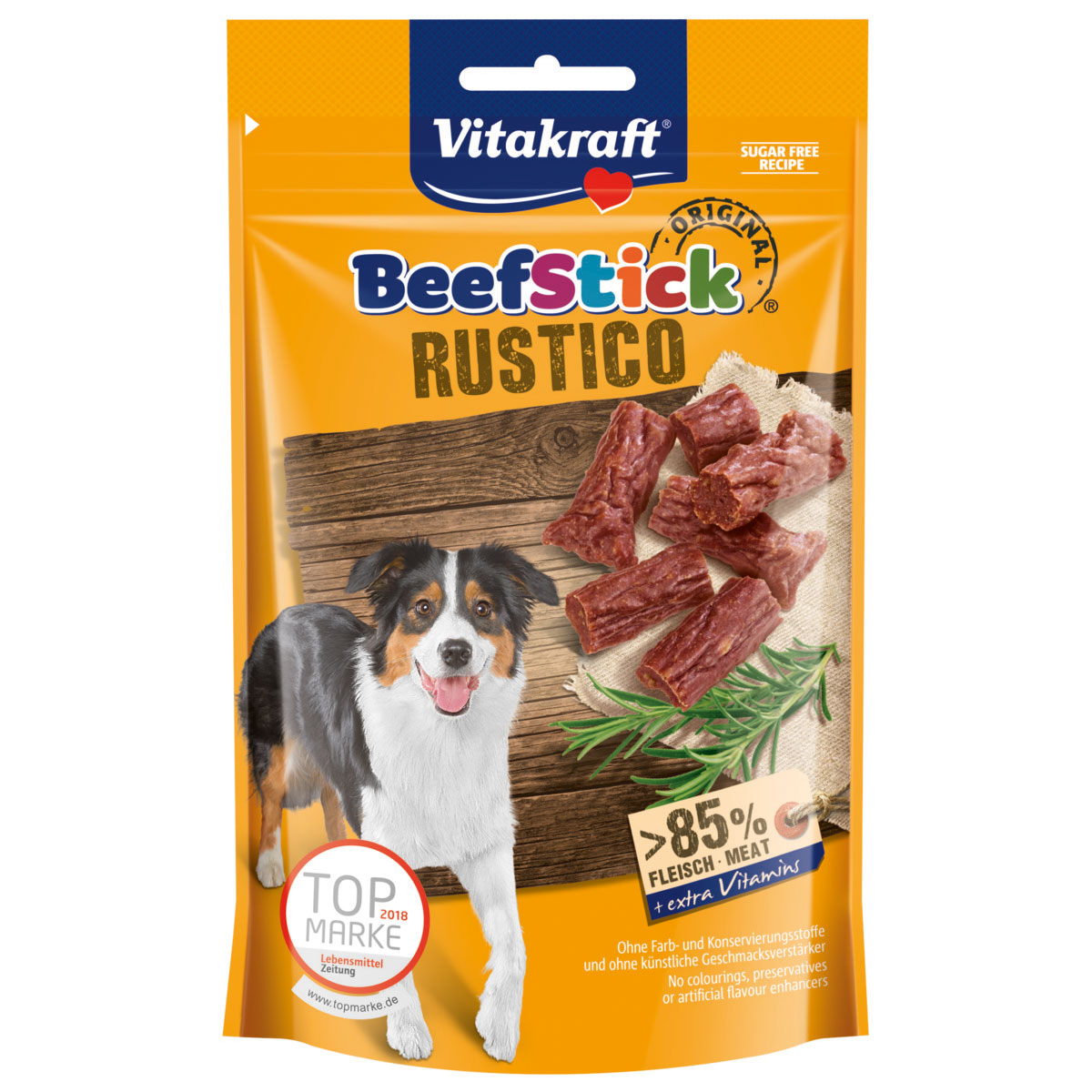 Levně Vitakraft hovězí tyčinka Rustico 3× 55 g