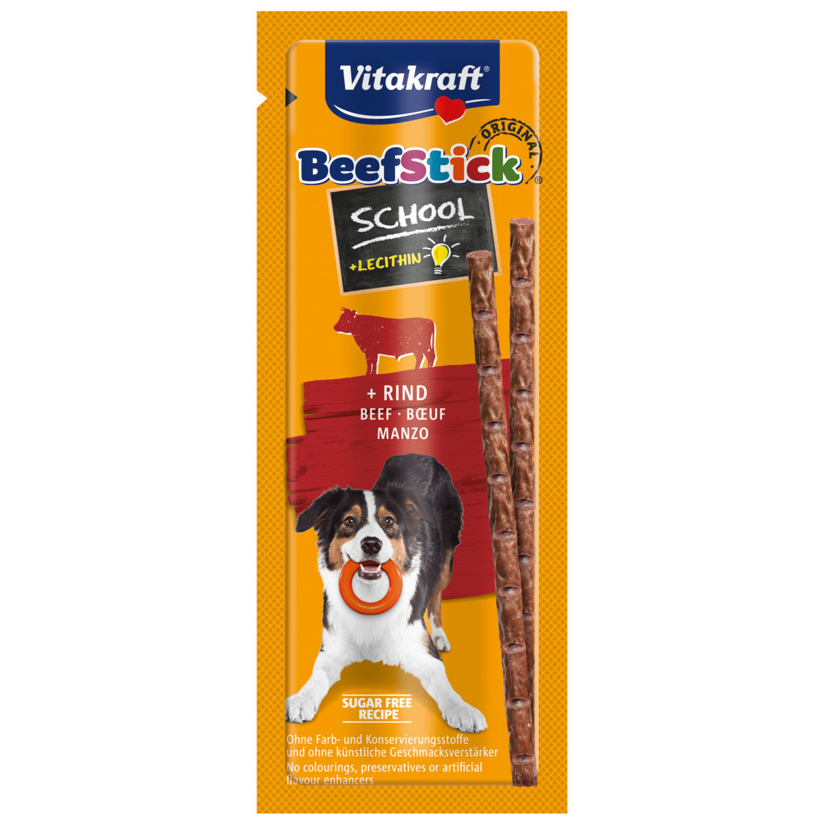 Levně Vitakraft Beef Stick School hovězí 4× 10 ks