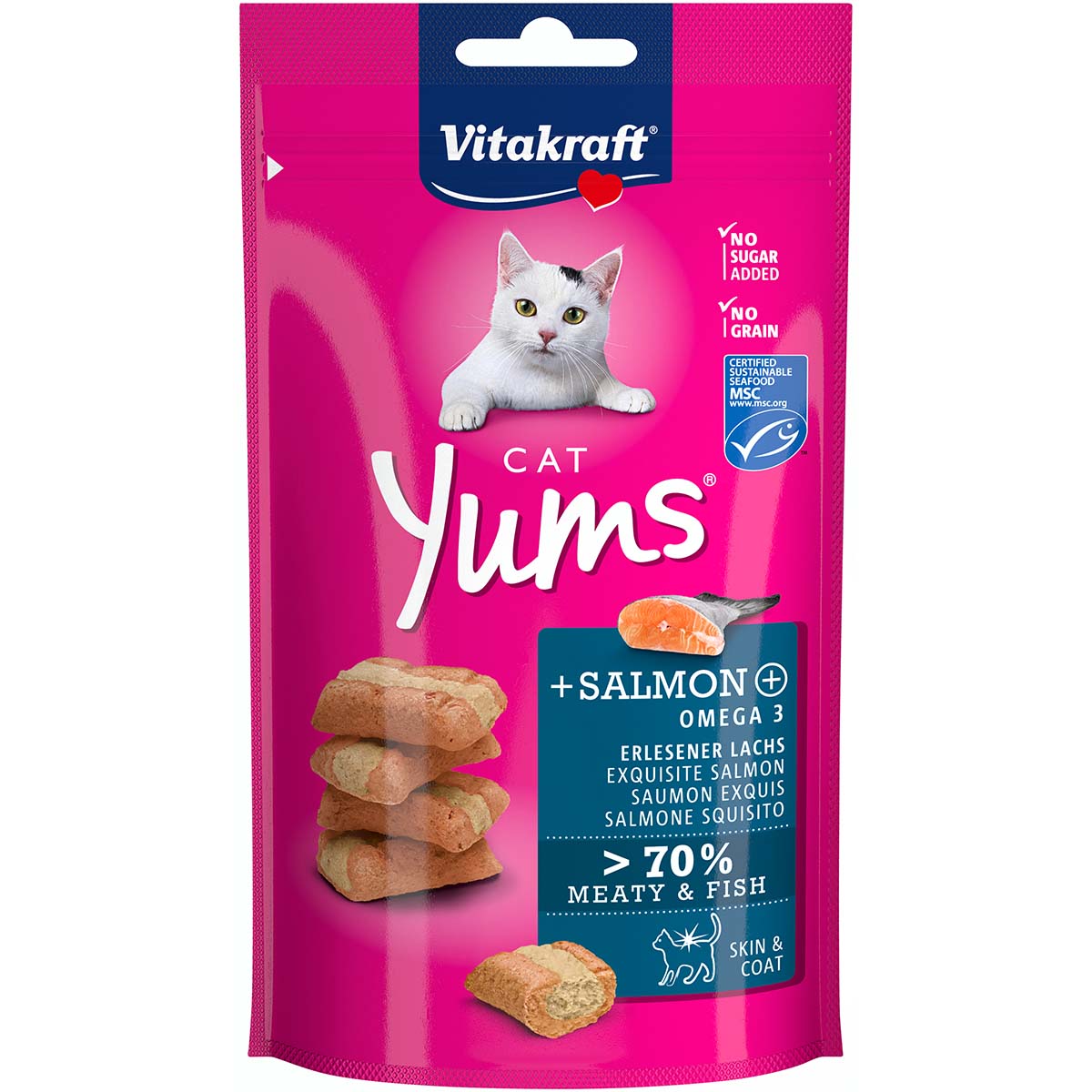 Vitakraft Katzensnack Cat Yums Lachs
