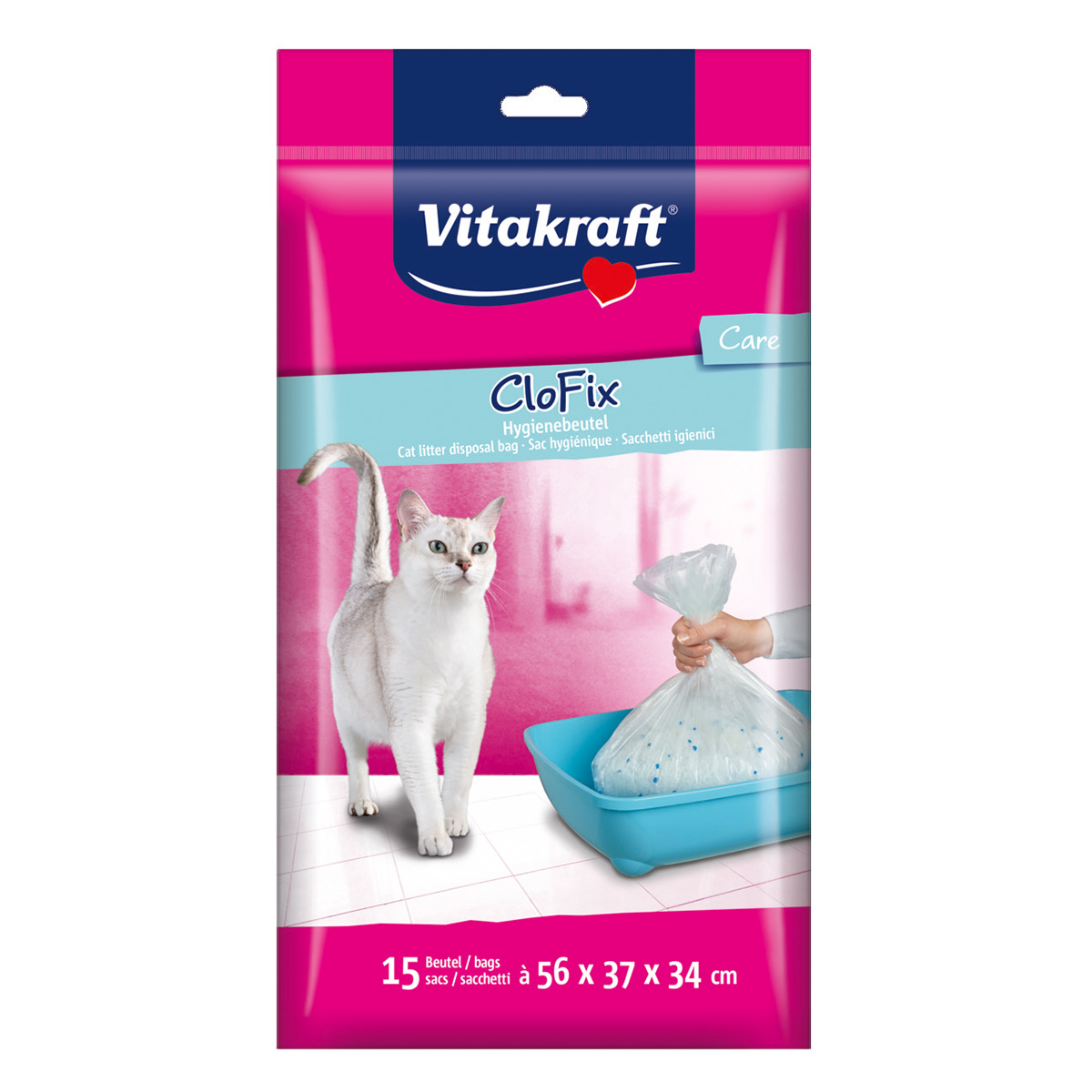 Levně Vitakraft CloFix hygienické sáčky 15 ks