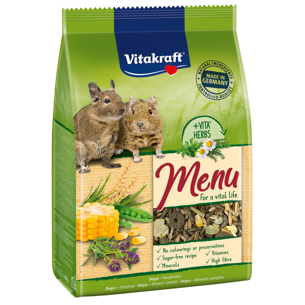 Vitakraft prémiové menu pro osmáky Vital 600 g