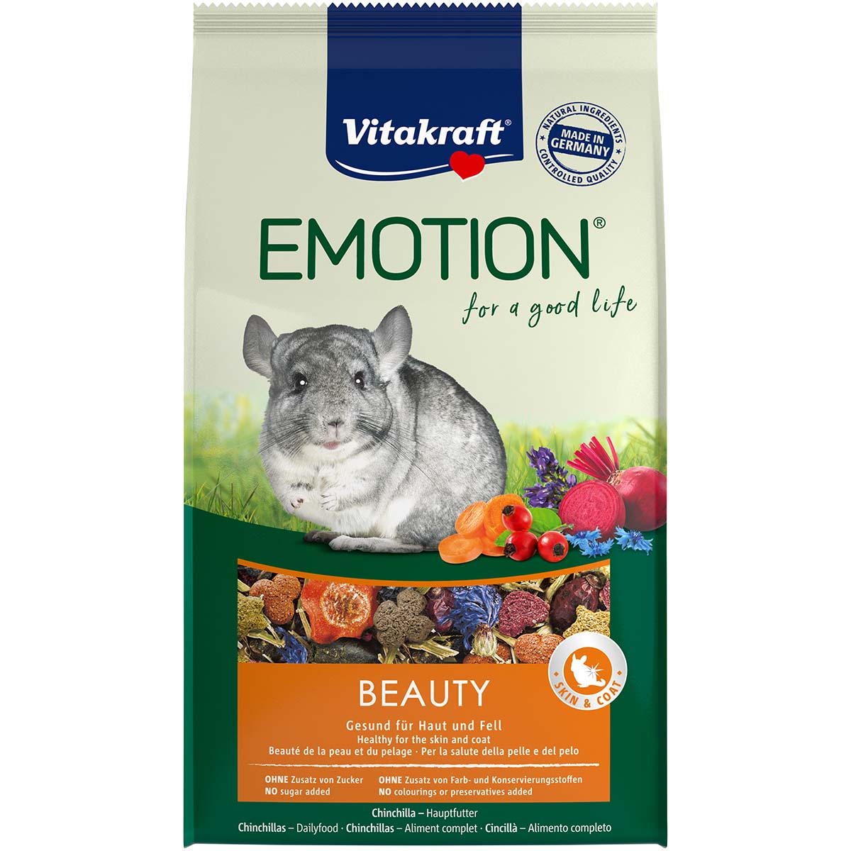 Vitakraft Emotion Beauty Selection Chinchillas 600g