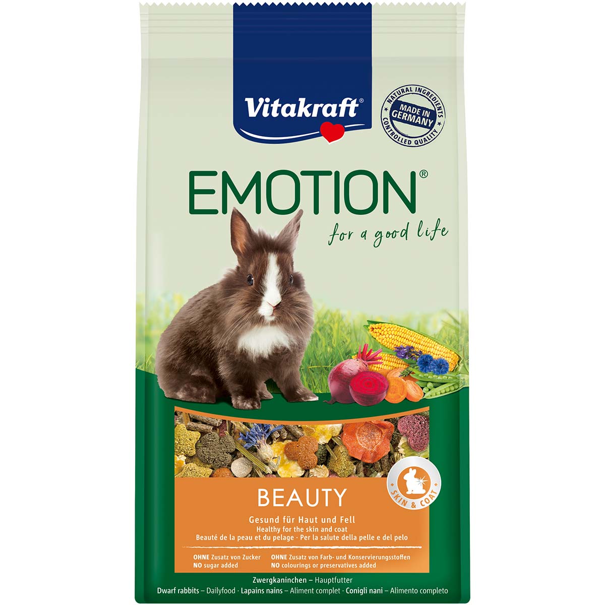 Vitakraft Emotion Beauty Selection Adult Zwergkaninchen