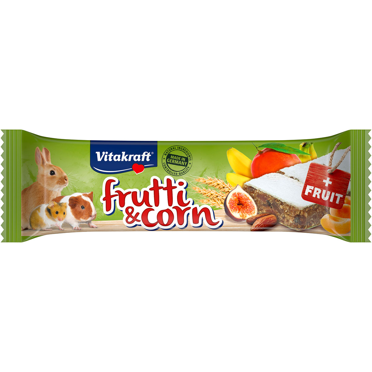 Levně Vitakraft Frutti & Corn plátky ovoce, 30 g